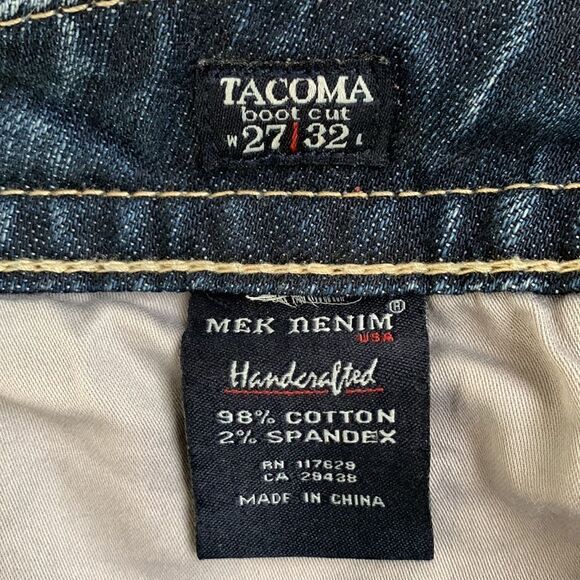 Mer Denim Flare Leg Jeans Women’s Size 27/32 - Picture 12 of 13